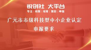 廣元市市級(jí)科技型中小企業(yè)認(rèn)定申報(bào)要求獎(jiǎng)補(bǔ)政策