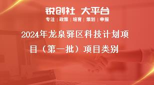 2024年龍泉驛區(qū)科技計(jì)劃項(xiàng)目（第一批）項(xiàng)目類(lèi)別獎(jiǎng)補(bǔ)政策